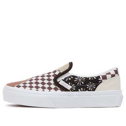 Кроссовки classic slip-on eco theory 'white blue' Vans, белый vn0a7q5gas0 | cream/brown/white