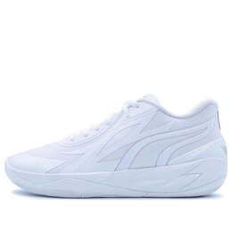 Кроссовки mb.02 lo 'triple white' Puma, белый 379419-01 | white/silver