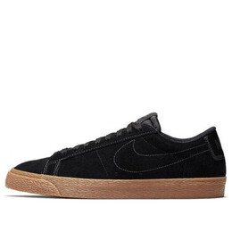 Кроссовки zoom blazer low sb 'black gum' Nike, черный 864347-002 | black