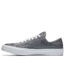 Кроссовки nike x chuck taylor all star flyknit low 'light carbon' Converse, серый 157594c | gray/white
