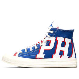 Кроссовки chuck taylor all star premium hi 'philadelphia 76ers' Converse, синий 159390c | blue/white