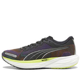 Кроссовки deviate nitro 2 'black lime pow' Puma, фиолетовый 380076-01 | purple/black