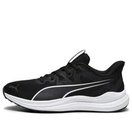 Кроссовки reflect lite 'black white' Puma, черный 378768-01 | black/black/white
