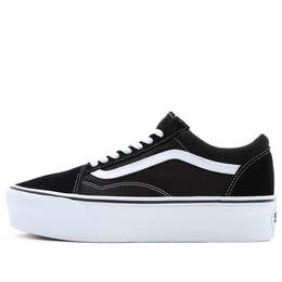 Кроссовки old skool stackform 'brown white' Vans, коричневый vn0a7q5m6bt | black/true white