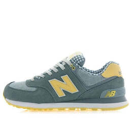 Кроссовки 574 'picnic pack' New Balance, мультиколор ml574vts | chambray/light yellow