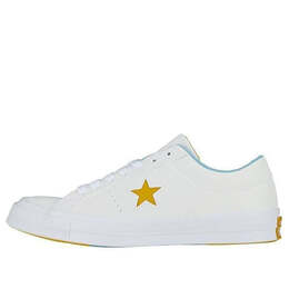 Кроссовки one star ox 'white mineral yellow' Converse, белый 160593c | white