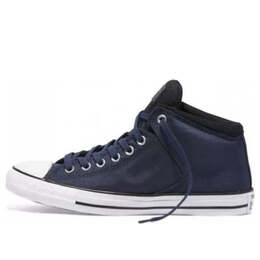 Кроссовки chuck taylor all star high top street 'midnight navy' Converse, синий 157449c | navy/white/black