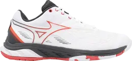 Mizuno Кроссовки Wave Fang 2 Wide 'White Radiant Red Ebony', белый 71ga231303 | white