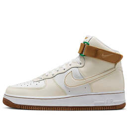 Кроссовки air force 1 high '07 lv8 emb 'inspected by swoosh' Nike, белый dx4980-001 | white/brown