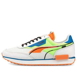 Кроссовки future rider twofold 'white green glare' Puma, серый 380591-07 | gray/green/orange