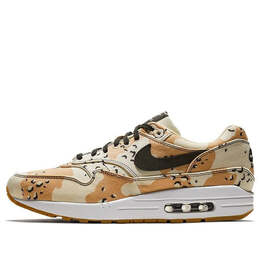 Кроссовки air max 1 premium 'beach camo' Nike, мультиколор 875844-204 | beach/black-praline-lt cream
