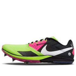 Кроссовки air zoom rival 6 'volt hyper pink' Nike, мультиколор dx7999-700 | volt/black/hyper pink/white