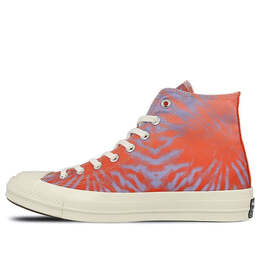 Кроссовки chuck 70 high 'coral twilight tie dye' Converse, красный 160499c | red/white