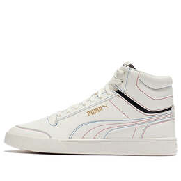 Кроссовки shuffle mid 'white multi stitch' Puma, белый 380748-04 | white