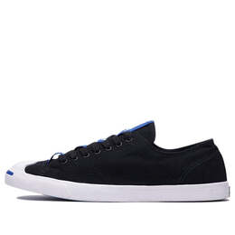 Кроссовки jack purcell smile black/blue Converse, черный 160824c | black/blue
