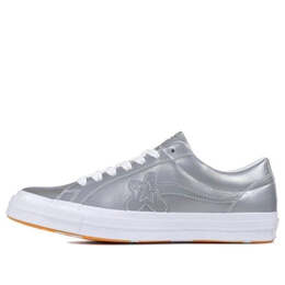 Кроссовки golf le fleur x one star ox '3m' Converse, золотой 162134c | golden silver
