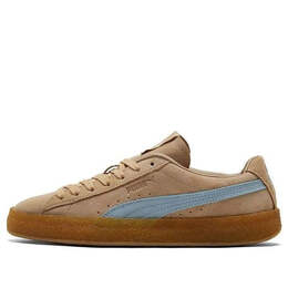 Кроссовки maison kitsune x suede crepe 'travertine chambray blue' Puma, коричневый 381270-01 | brownbrown/light blue