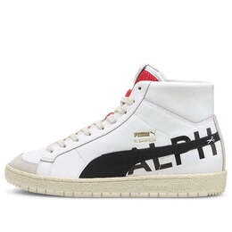Кроссовки ralph sampson 70 mid draft 'white black red' Puma, белый 381199-01 | white/black/red