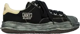 Кроссовки Maison Mihara Yasuhiro Blakey OG Sole Canvas Low 'Black', черный a11fw716 blk | black