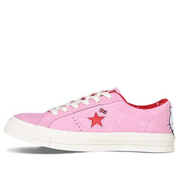 Кроссовки hello kitty x one star suede low top 'prism pink' Converse, розовый 162939c | pink