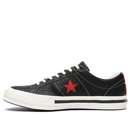 Кроссовки kasina x one star ox 'black fiery red' Converse, черный 162839c | black