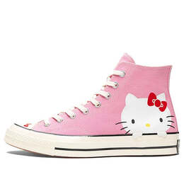 Кроссовки hello kitty x chuck 70 canvas hi top 'prism pink' Converse, розовый 162936c | pink/blue