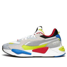 Кроссовки rs-z 'white glacial blue yellow' Puma, серый 381640-05 | gray/yellow/black/white/blue/red
