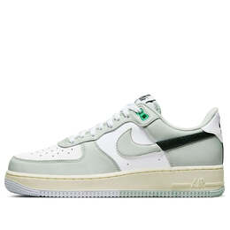Кроссовки air force 1 low '07 lv8 'split light silver' Nike, серебряный dz2522-001 | lt silver/black-lt silver-white-coconut milk-stadium green