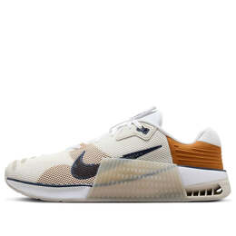Кроссовки metcon 9 amp 'white light bone navy' Nike, белый dz2616-100 | white/light bone/limestone/midnight navy