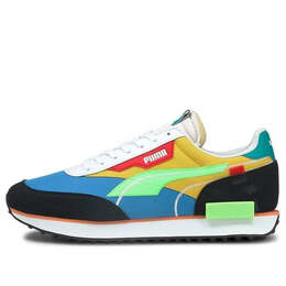 Кроссовки future rider twofold sd pop 'palace blue maize' Puma, черный 382043-02 | black/yellow/blue/white/green/red