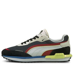 Кроссовки city rider 'black ebony' Puma, серый 382044-03 | gray/black/red