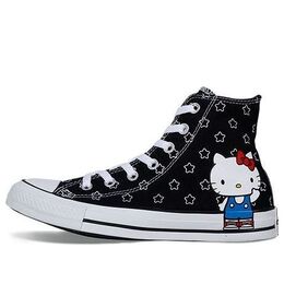 Кроссовки hello kitty x chuck taylor all star high 'black' Converse, черный 163919c | black