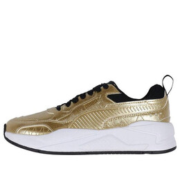 Кроссовки x-ray2 square metallic tum running shoes gold Puma, золотой 382218-02 | gold