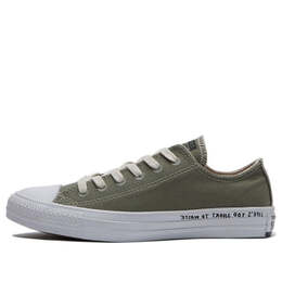 Кроссовки chuck taylor all star ox 'grey ivory' Converse, зеленый 164922c | green