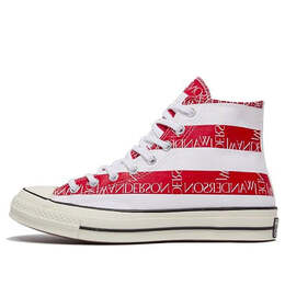 Кроссовки j.w. anderson x chuck 70 hi 'americana' Converse, красный 164841c | red/blue