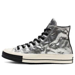 Кроссовки chuck 70 hi 'silver' Converse, серебряный 165050c | silver