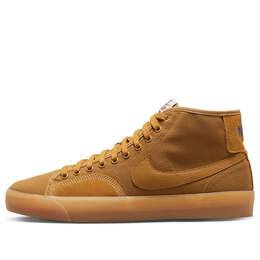 Кроссовки blazer court mid premium sb 'desert ochre gum' Nike, мультиколор dz3743-700 | desert ochre/hyper royal/gum yellow/desert ochre
