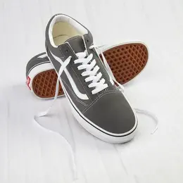 Кроссовки для скейтбординга Vans Old Skool, серый 497419 | pewter gray
