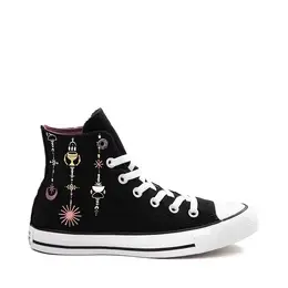 Кроссовки Converse Chuck Taylor All Star Hi Boho с вышивкой, черный 389524 | black