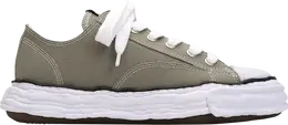 Кроссовки Maison Mihara Yasuhiro Peterson 23 OG Sole Canvas Low 'Green', зеленый a11fw702 grn | green