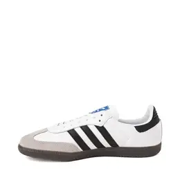 Кроссовки Adidas Samba OG Athletic, белый/черный/серый 437303 | cloud white/core black/gum