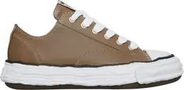 Кроссовки Maison Mihara Yasuhiro Peterson OG Sole Leather Low 'Brown', коричневый a11fw704 brn | brown