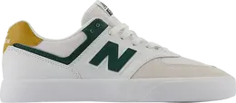 New Balance Кроссовки Numeric 574 Vulc 'White Nightwatch Green', белый nm574vrp | white