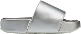 Adidas Кроссовки Y-3 Slide 'Silver Metallic', серебряный hq3665 | silver