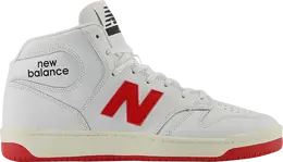 New Balance Кроссовки Numeric 480 High 'White Red', белый nm480hsd | white