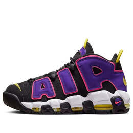 Кроссовки air more uptempo '96 'court purple' Nike, черный dz5187-001 | black/multi color-court purple