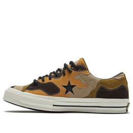 Кроссовки one star ox 'green brown' Converse, черный 165916c | black/olive flak/wheat