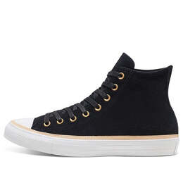 Кроссовки chuck taylor all star high 'black vachetta' Converse, черный 165919c | black