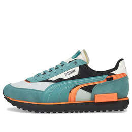 Кроссовки future rider displaced 'blue black orange' Puma, синий 383148-04 | blue/black/orange