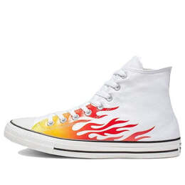 Кроссовки chuck taylor all star high 'archive print' Converse, белый 166257c | white/red